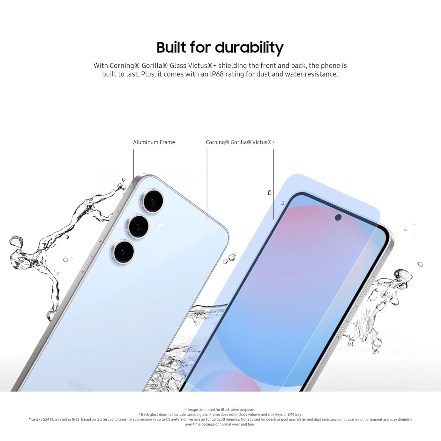 Samsung Galaxy S24 FE 5G AI Smartphone (Graphite, 8GB RAM, 128GB Storage) - Image 2