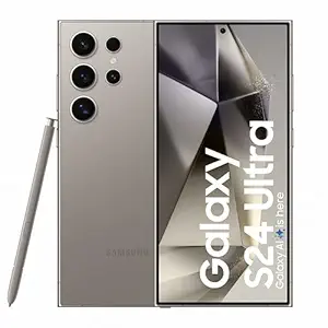 Samsung Galaxy S24 Ultra 5G AI Smartphone (Titanium Gray, 12GB, 256GB), 200 MP Camera